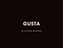 Tablet Screenshot of gusta.ca